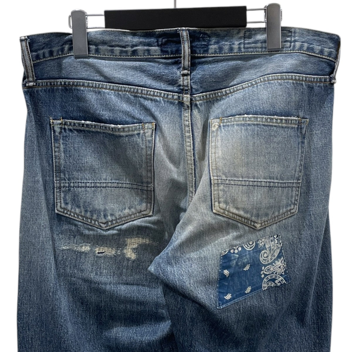 加工デニムパンツ CLASSIC STRAIGHT DENIM シックストレートデニム REGULAR STRAIGHT レギュラーストレート