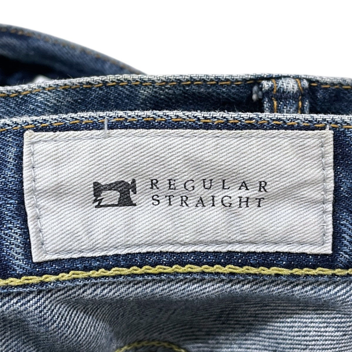 加工デニムパンツ CLASSIC STRAIGHT DENIM シックストレートデニム REGULAR STRAIGHT レギュラーストレート