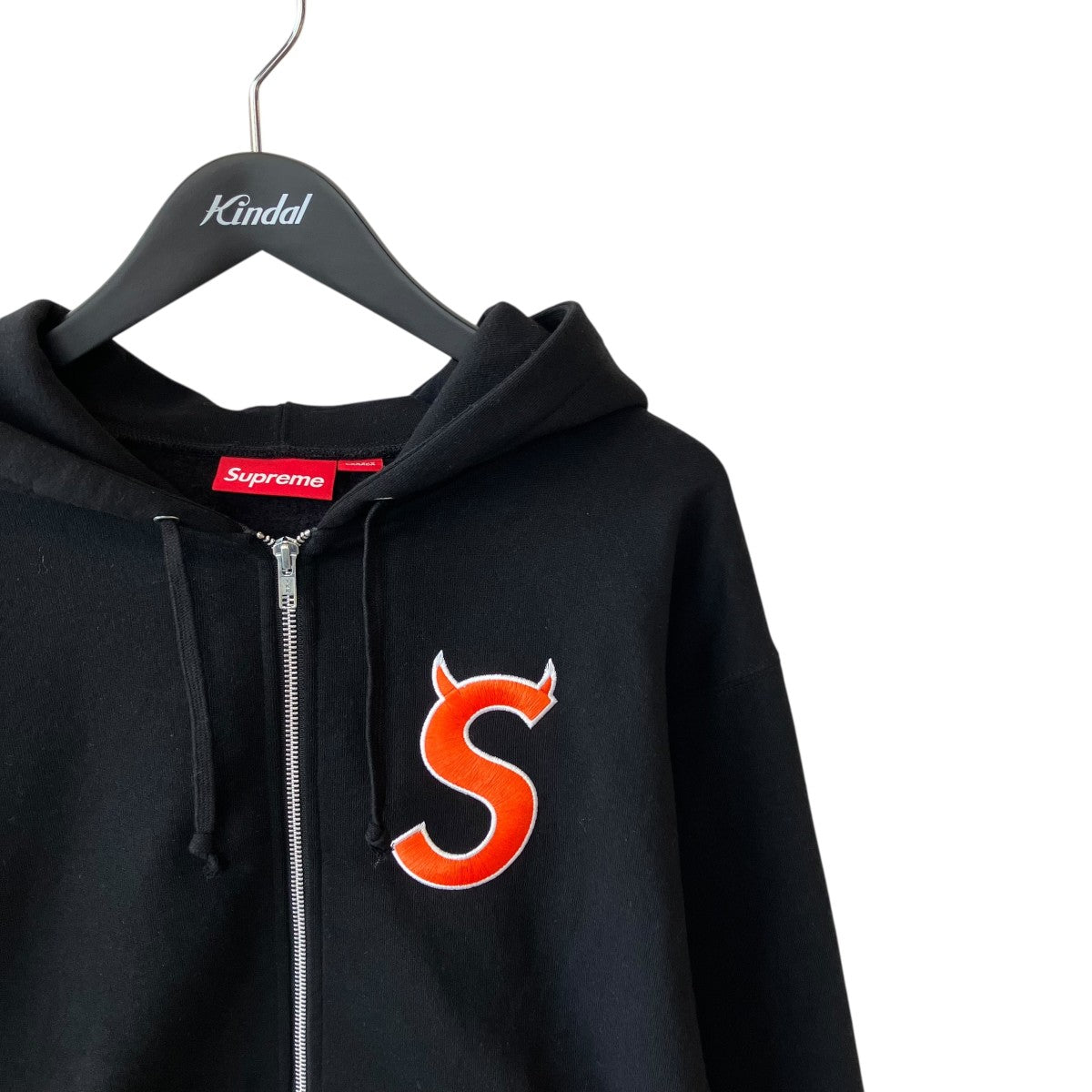 Devil S Logo Zip Up Hooded Sweatshirtジップパーカー