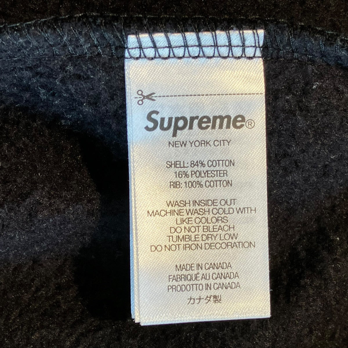 Devil S Logo Zip Up Hooded Sweatshirtジップパーカー