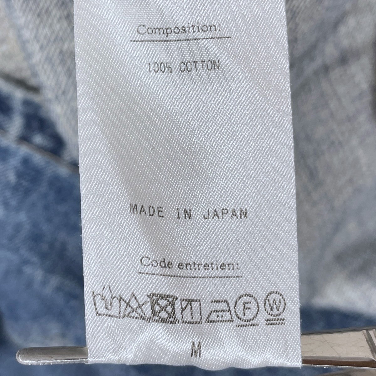 21AW セルビッチデニム ダメージ メキシカンパーカー Selvage Denim Damage Mexican Parker 21-011-MP-8010-3