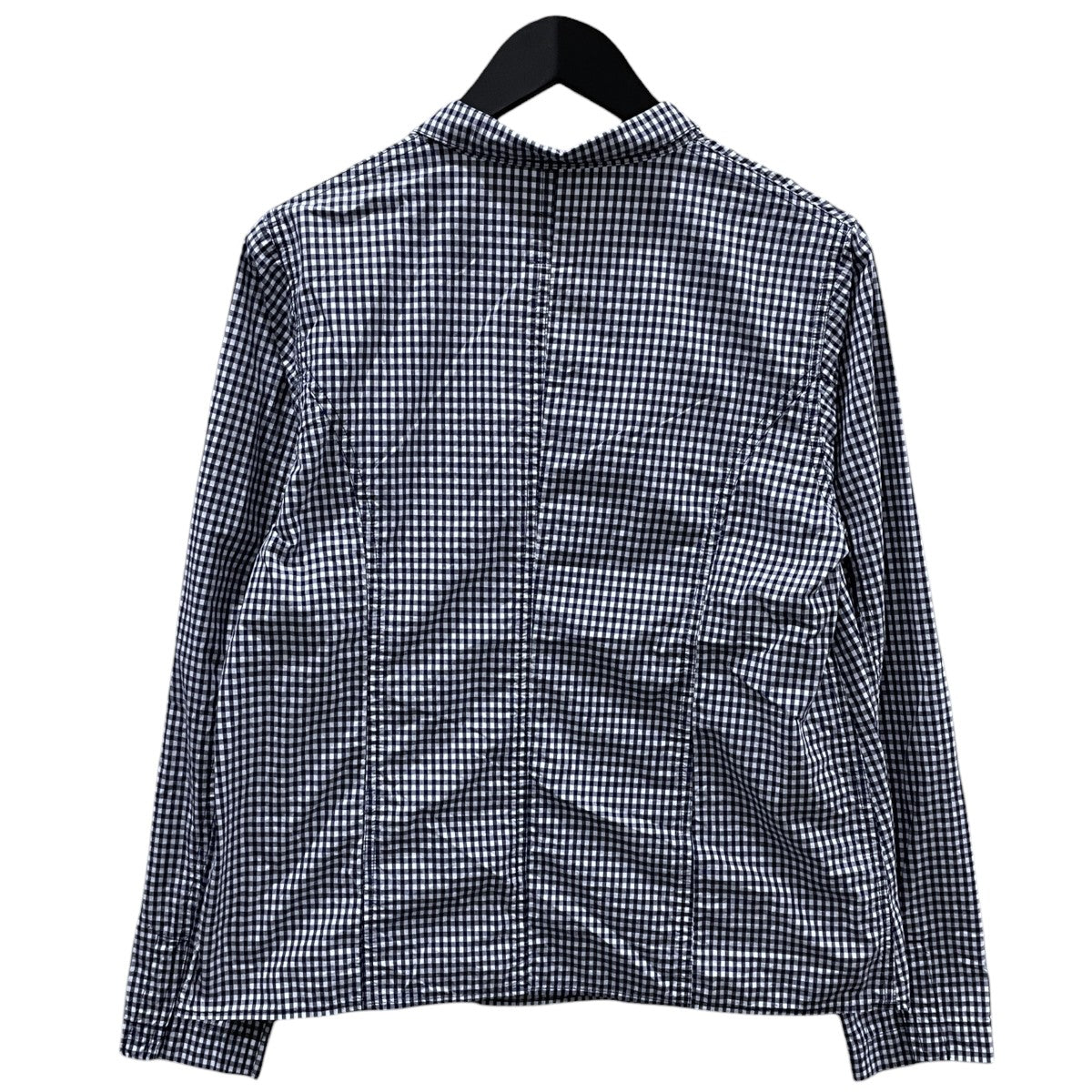 ギンガムチェック柄ダブルジャケット GINGHAM CHECK DOUBLE JACKET