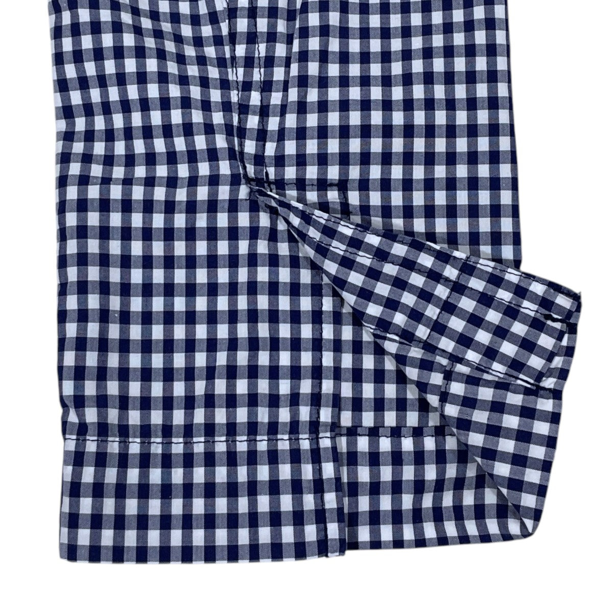 ギンガムチェック柄ダブルジャケット GINGHAM CHECK DOUBLE JACKET