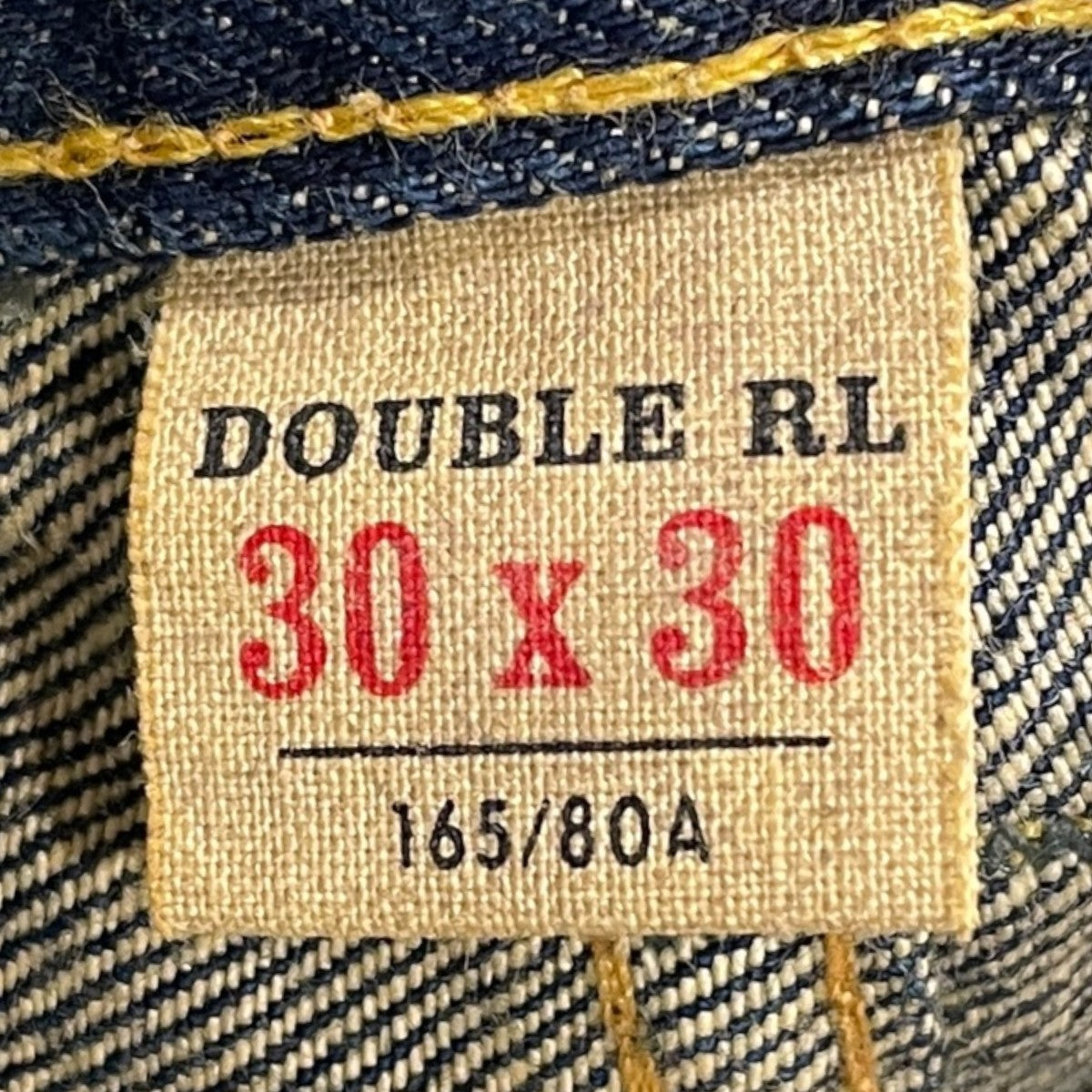 RRL デニムパンツ Low Straight Selvedge Jean ローストレート セルビッジ ジーンズ JAPAN WOVEN ジャパンウーヴン 782504846004 古着・中古-8枚目のアイテム画像