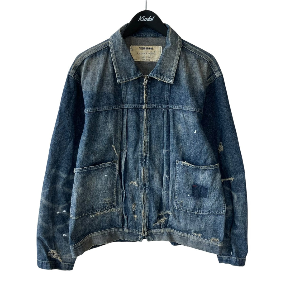 26SSSAVAGE LW DENIM ZIP JACKETデニムジャケット261SPNH-JKM06