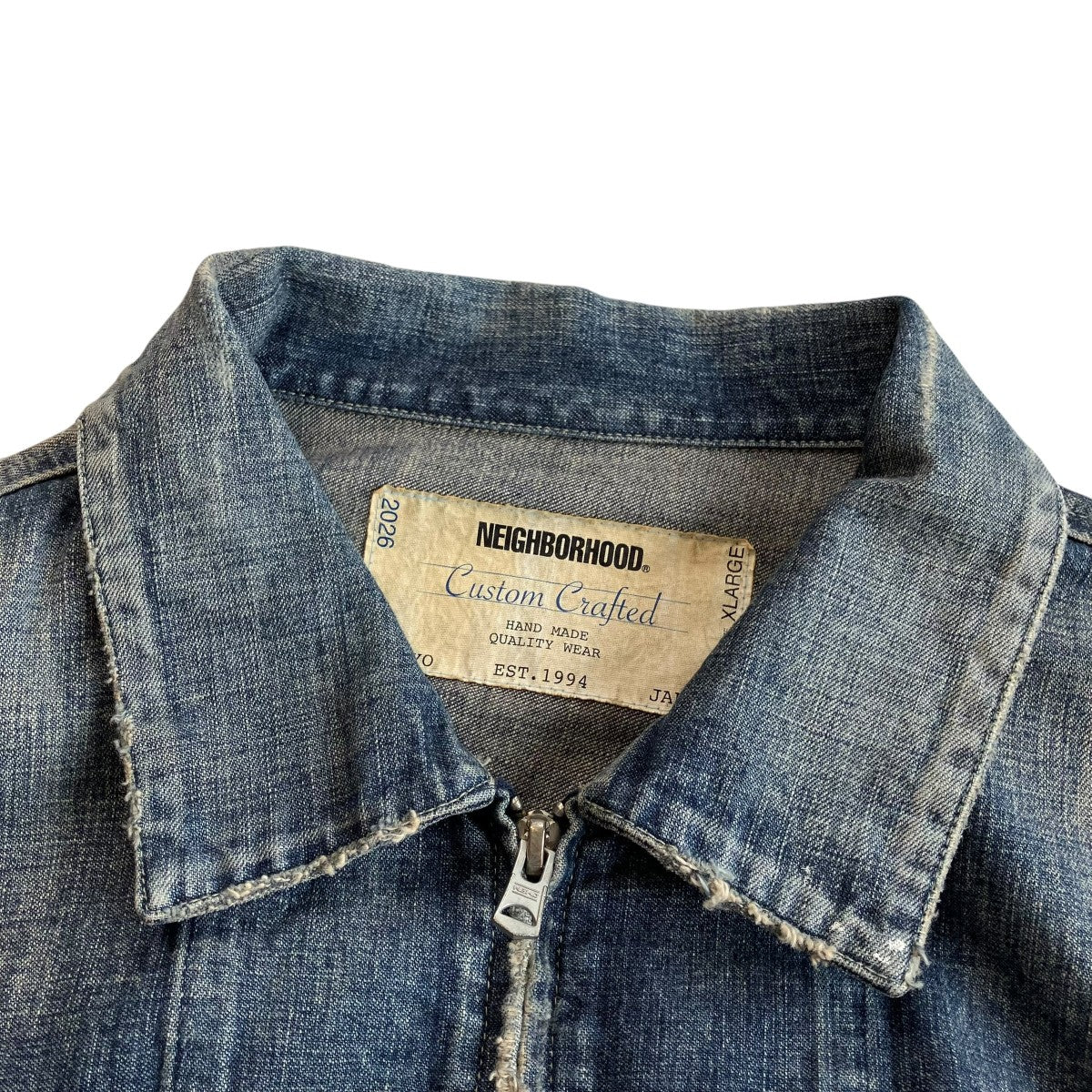 26SSSAVAGE LW DENIM ZIP JACKETデニムジャケット261SPNH-JKM06