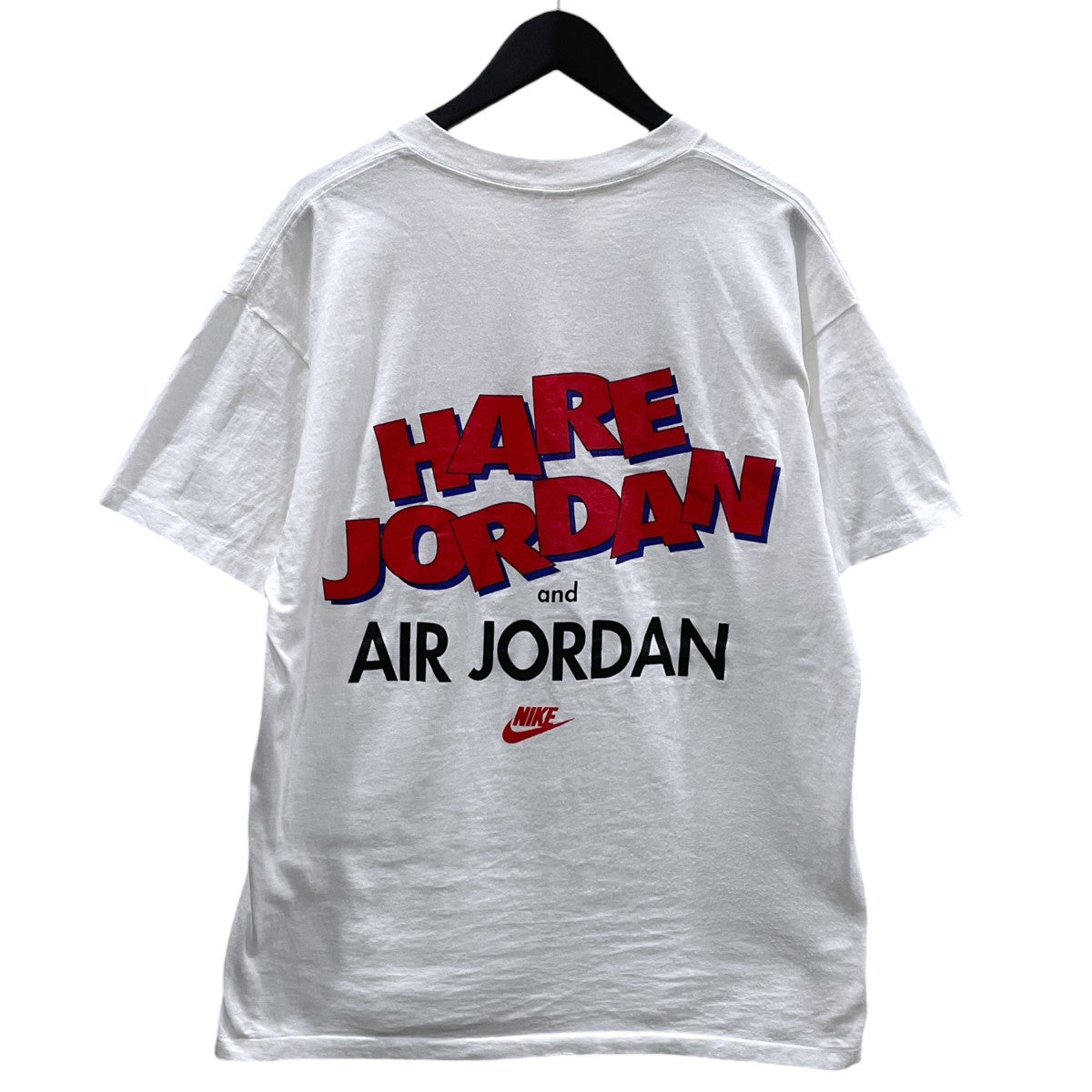 90s プリントTシャツ HARE JORDAN and AIR JORDAN T-SHIRT ヘア ジョーダン アンド エア ジョーダン Tシャツ バックスバニー 660334-100