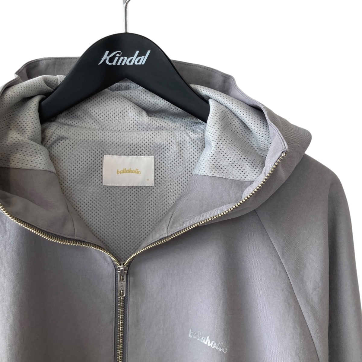 Shell Over Zip ParkaジップパーカーBHCTO-01074-GRY-AM