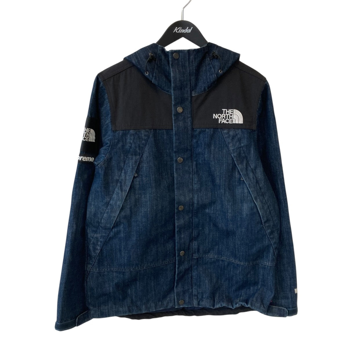 15SSdenim dot shot jacketマウンテンパーカーNP01540I