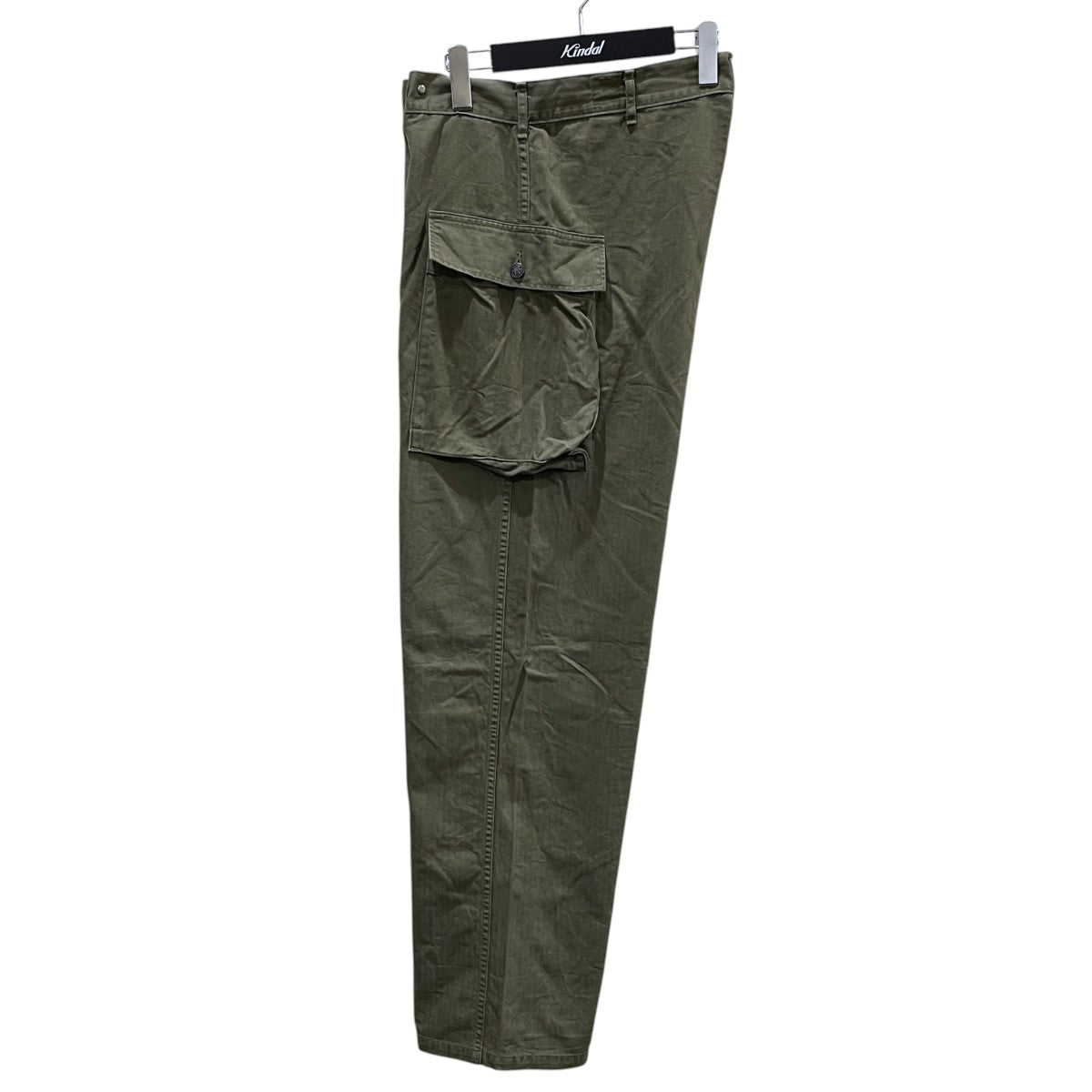 orSlow ヘリンボーンカーゴパンツ 古着・中古-4枚目のアイテム画像