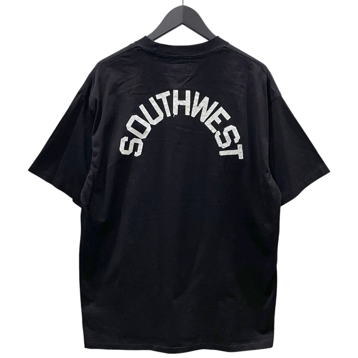 26SS クラック加工バックプリントTシャツ Unlikely Lt Weight Tee SOUTHWEST U26S-04-0005