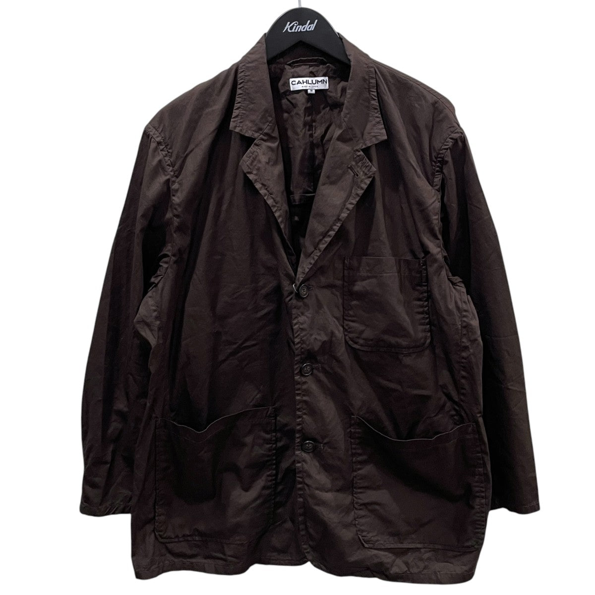 24SS ブロードクロス 3ボタン ジャケット Broadcloth 3B Jacket 261-1562