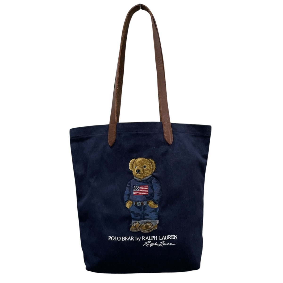 23AW ポロベア ツイル ショッパー トートバッグ Polo Bear Twill Shopper Tote 405877083001