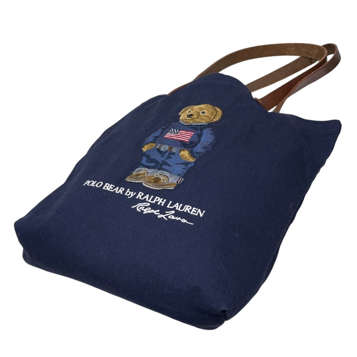 23AW ポロベア ツイル ショッパー トートバッグ Polo Bear Twill Shopper Tote 405877083001