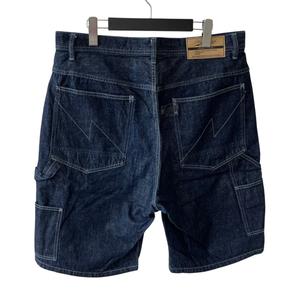 NEIGHBORHOOD DENIM PAINTER SHORT PANTSデニムショートパンツ251AQNH-PTM04 古着・中古-2枚目のアイテム画像