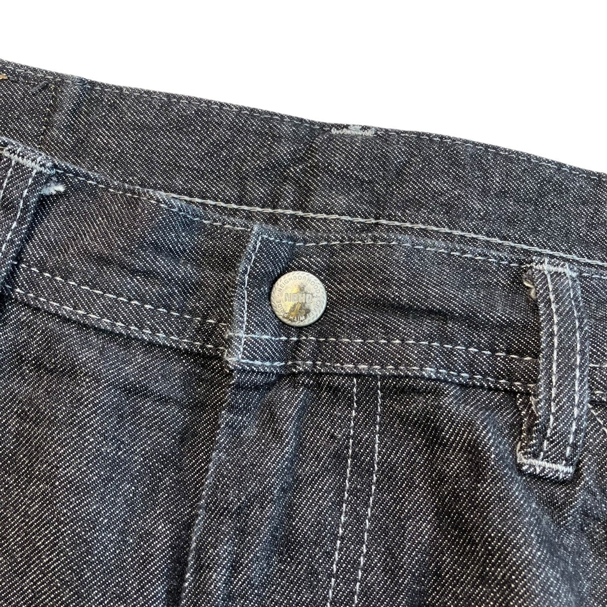 NEIGHBORHOOD DENIM PAINTER SHORT PANTSデニムショーツ251AQNH-PTM04 古着・中古-6枚目のアイテム画像