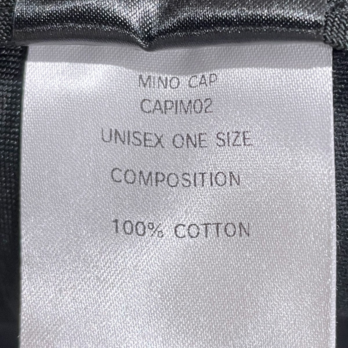 25SS ミノキャップ MINO CAP  CAPIM02