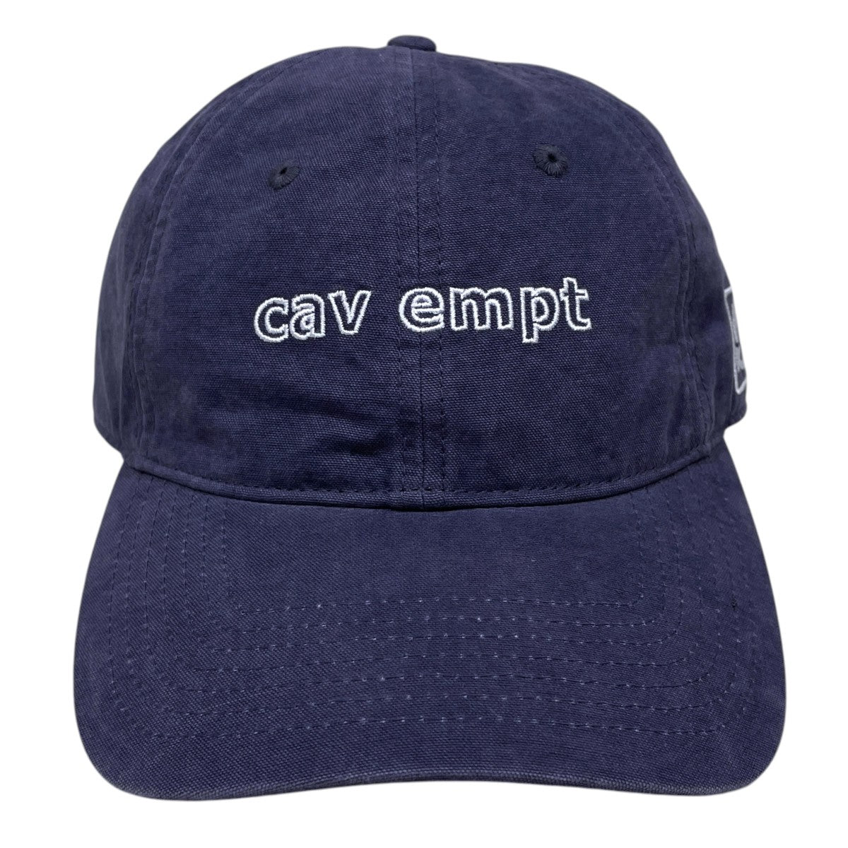 26SS バイオウォッシュ加工キャップ CAV EMPT ROUND CA キャヴエンプト ラウンド キャップ CES29G03