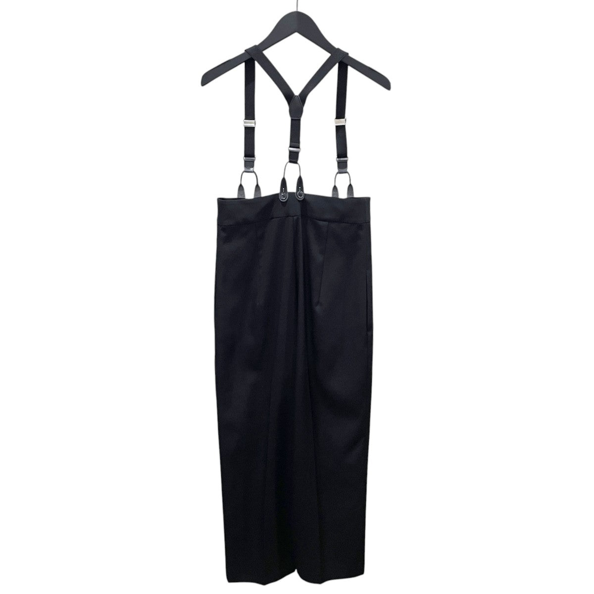 22AW ギャバ ハイウエスト サスペンダーパンツ GABA HIGH WAIST SUSPENDERS PANTS 1614-299-5885