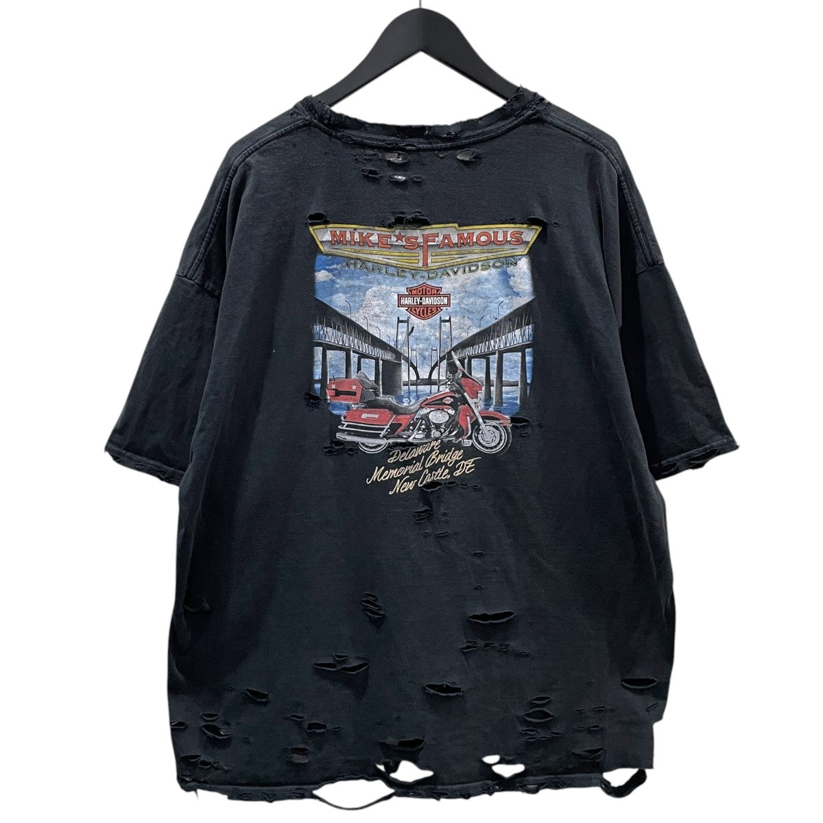 HARLEY-DAVIDSON プリントTシャツ 古着・中古-2枚目のアイテム画像