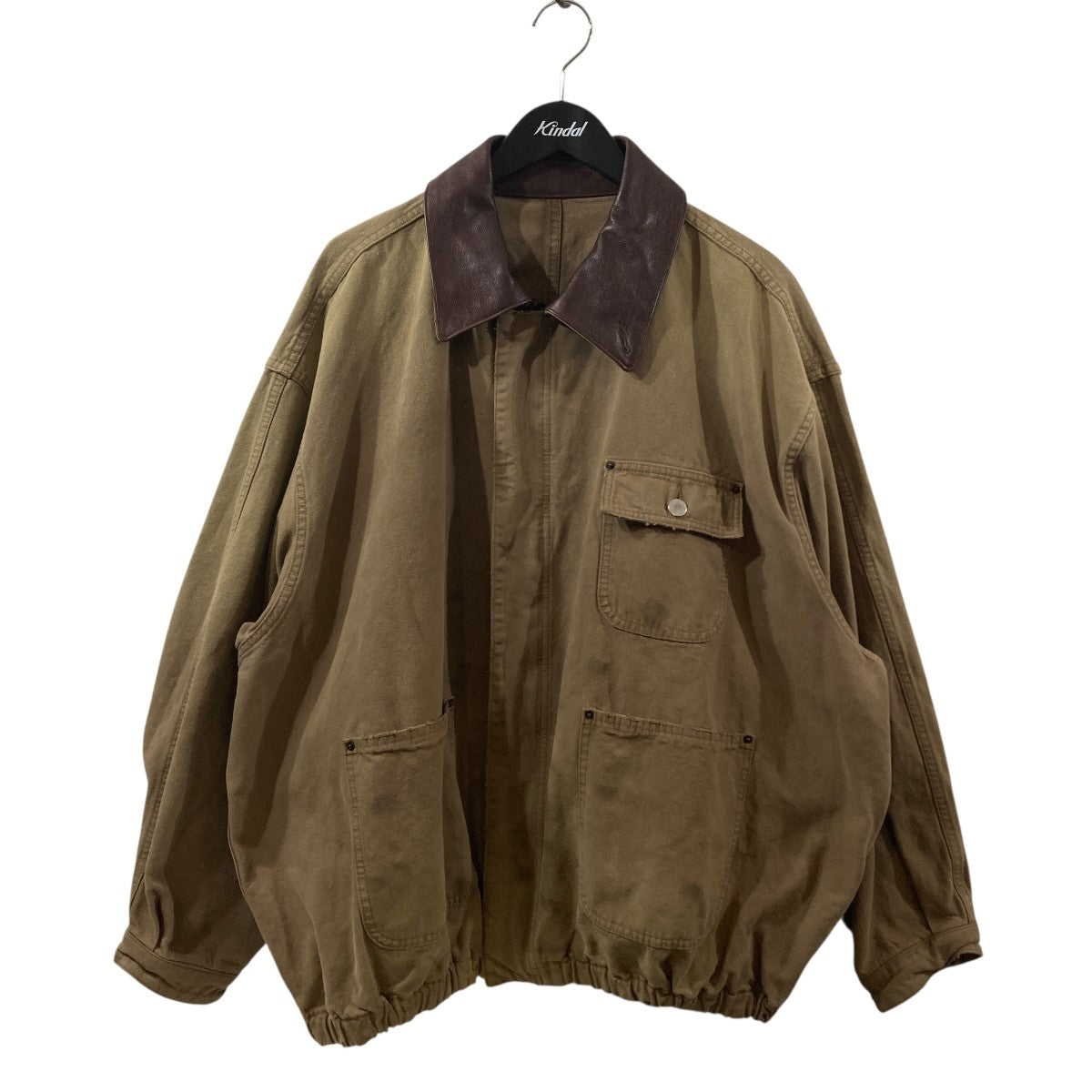 26SSSULFUR DYED OXFORD VINTAGE JACKETヴィンテージジップアップジャケットST.1387