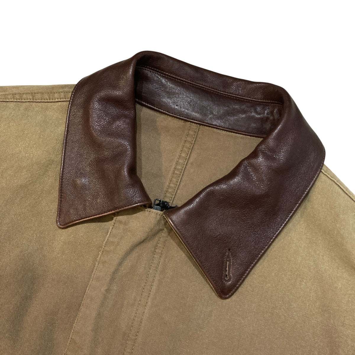 26SSSULFUR DYED OXFORD VINTAGE JACKETヴィンテージジップアップジャケットST.1387