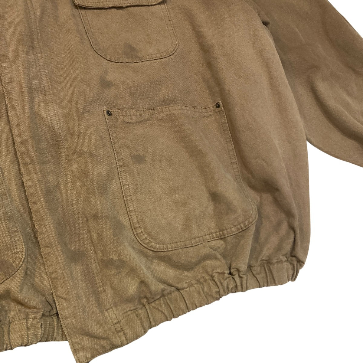 26SSSULFUR DYED OXFORD VINTAGE JACKETヴィンテージジップアップジャケットST.1387