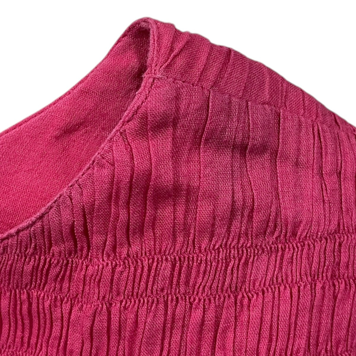 24SS ノースリーブマキシワンピース Cotton Voile Shirring Sleeveless Dress コットンボイル シャーリング スリーブレスドレス 010541GT4