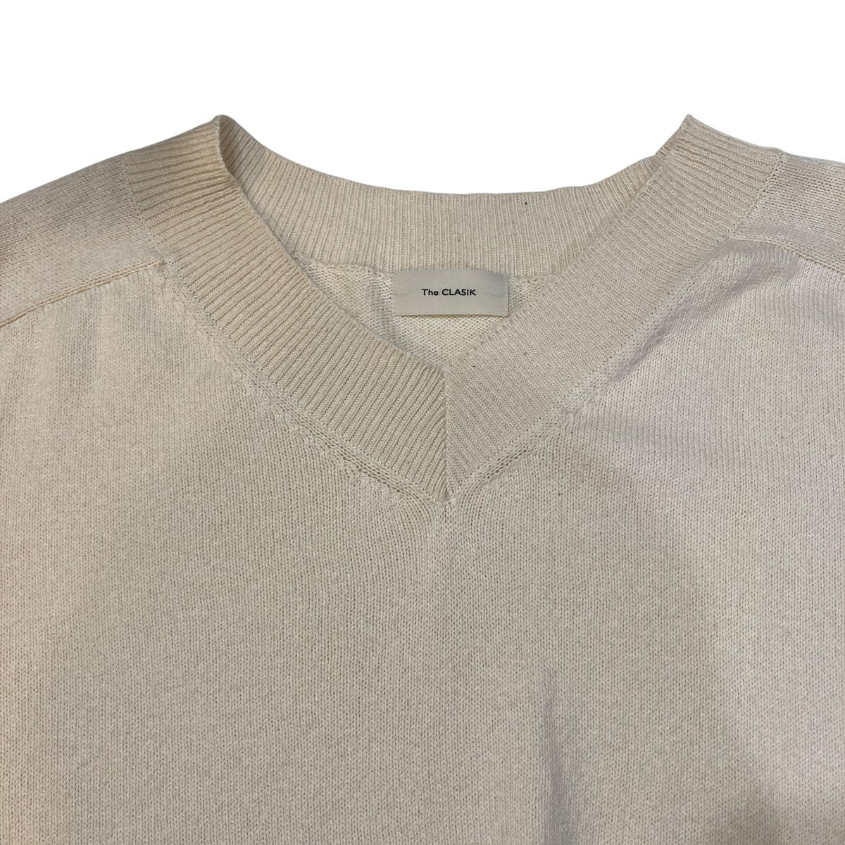 26SSV NECK JUMPERVネックニット26SS-CKKT-037
