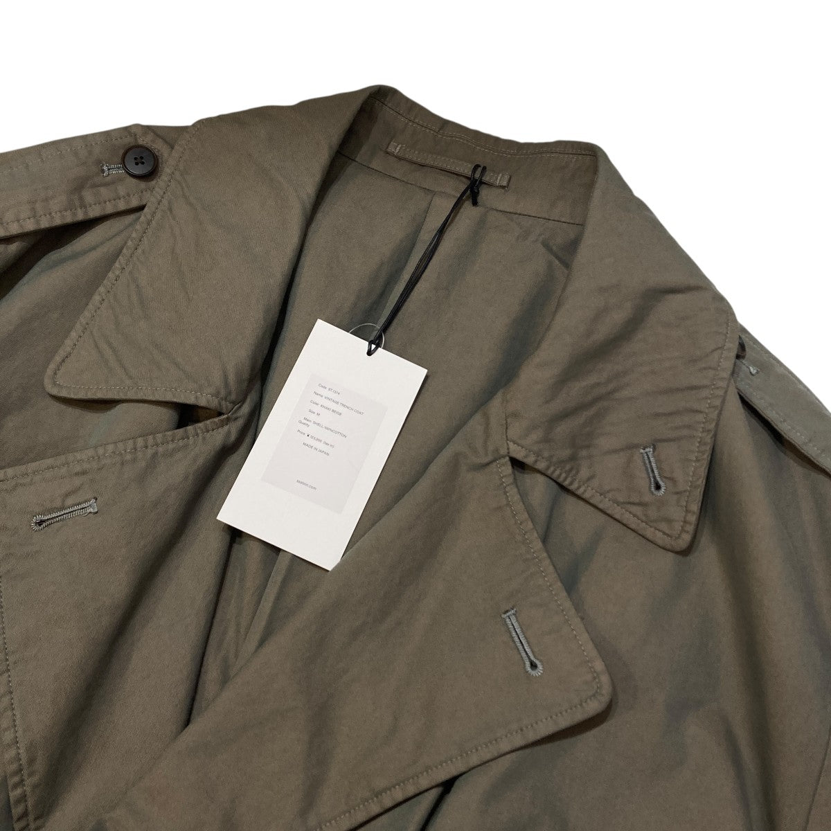 26SSVINTAGE TRENCH COATヴィンテージトレンチコートST.1374