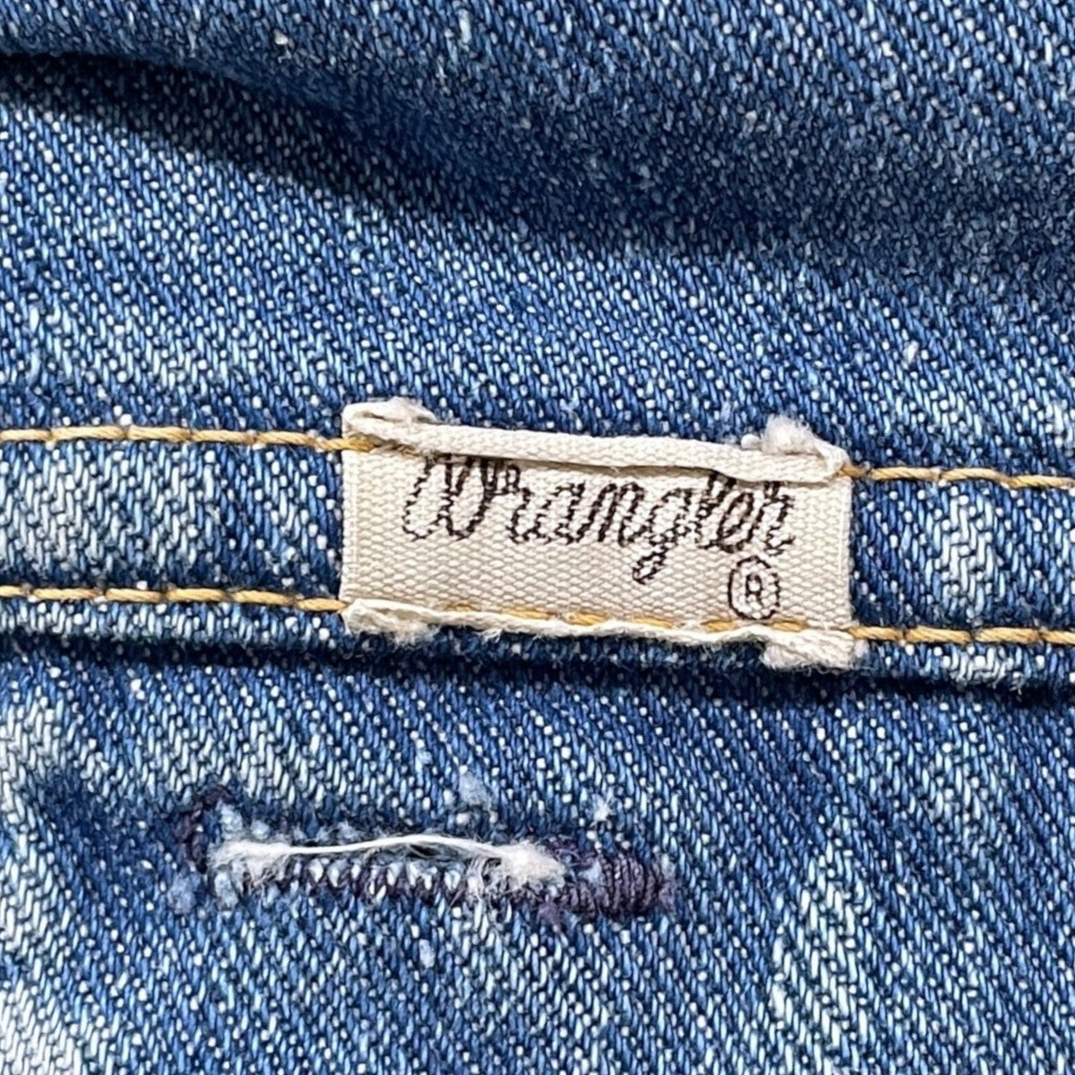 Wrangler デニムジャケット 古着・中古-10枚目のアイテム画像
