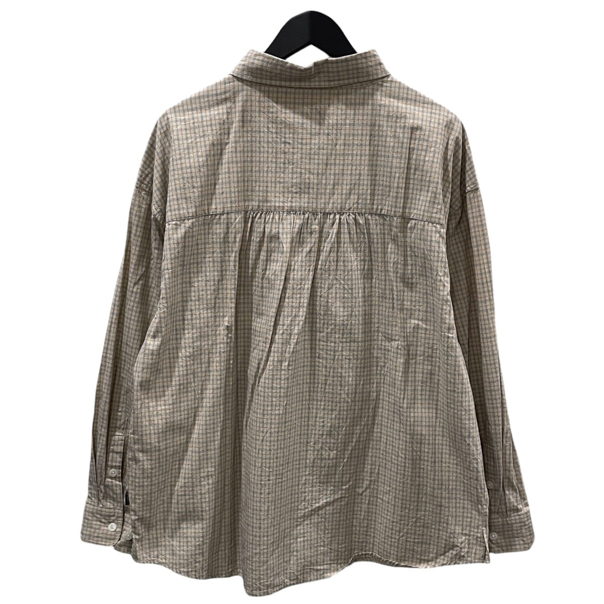 24AW チェック柄長袖シャツ WILLIAM CHECK L／S SHIRT ウィリアム チェック ロングスリーブ シャツ 24FW-S02