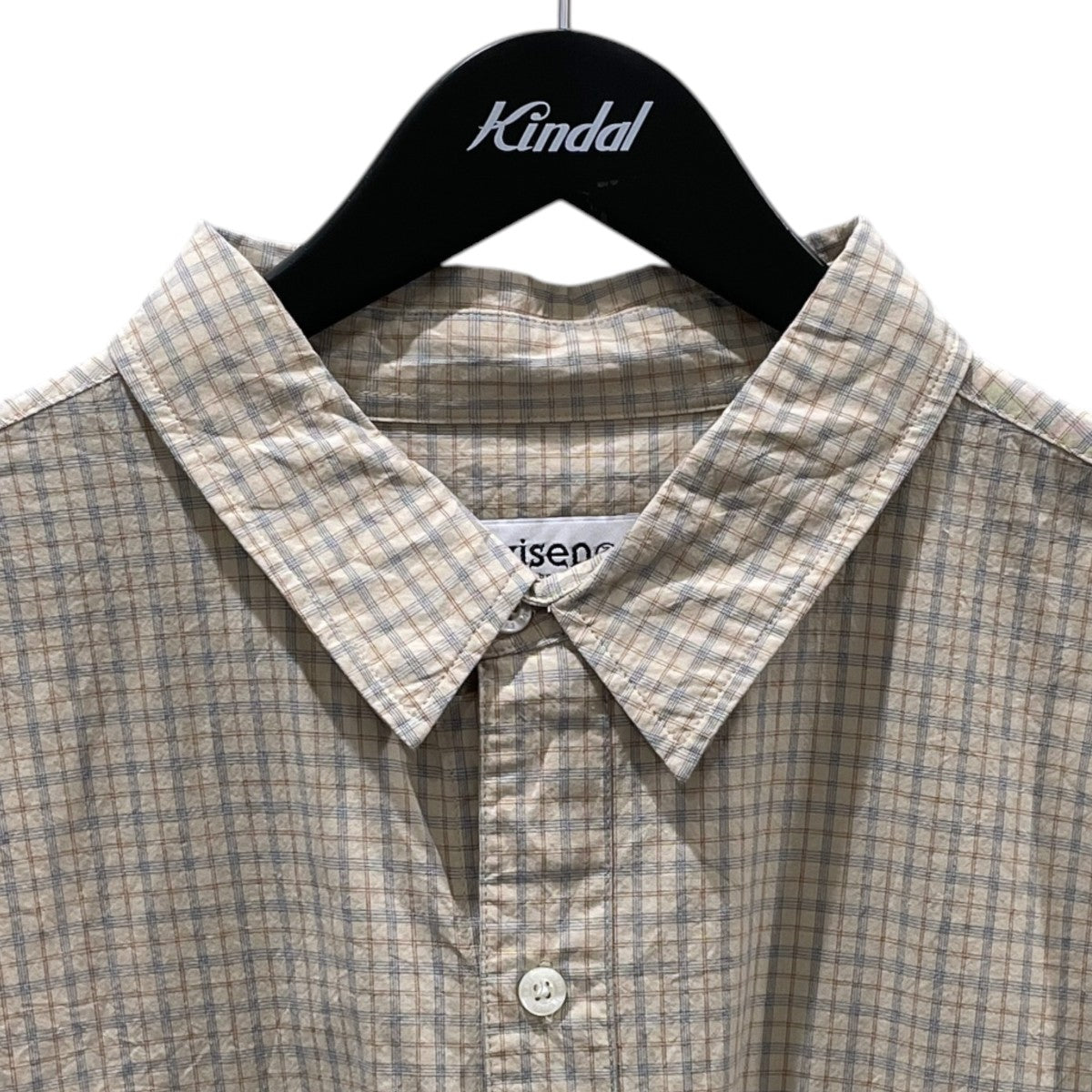 24AW チェック柄長袖シャツ WILLIAM CHECK L／S SHIRT ウィリアム チェック ロングスリーブ シャツ 24FW-S02