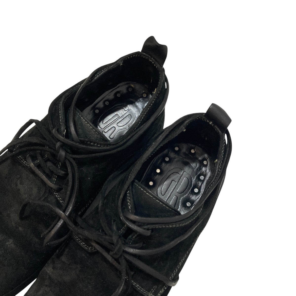 26SSDADDY SHOES COATED BLKT for BIOTOPレザーシューズ