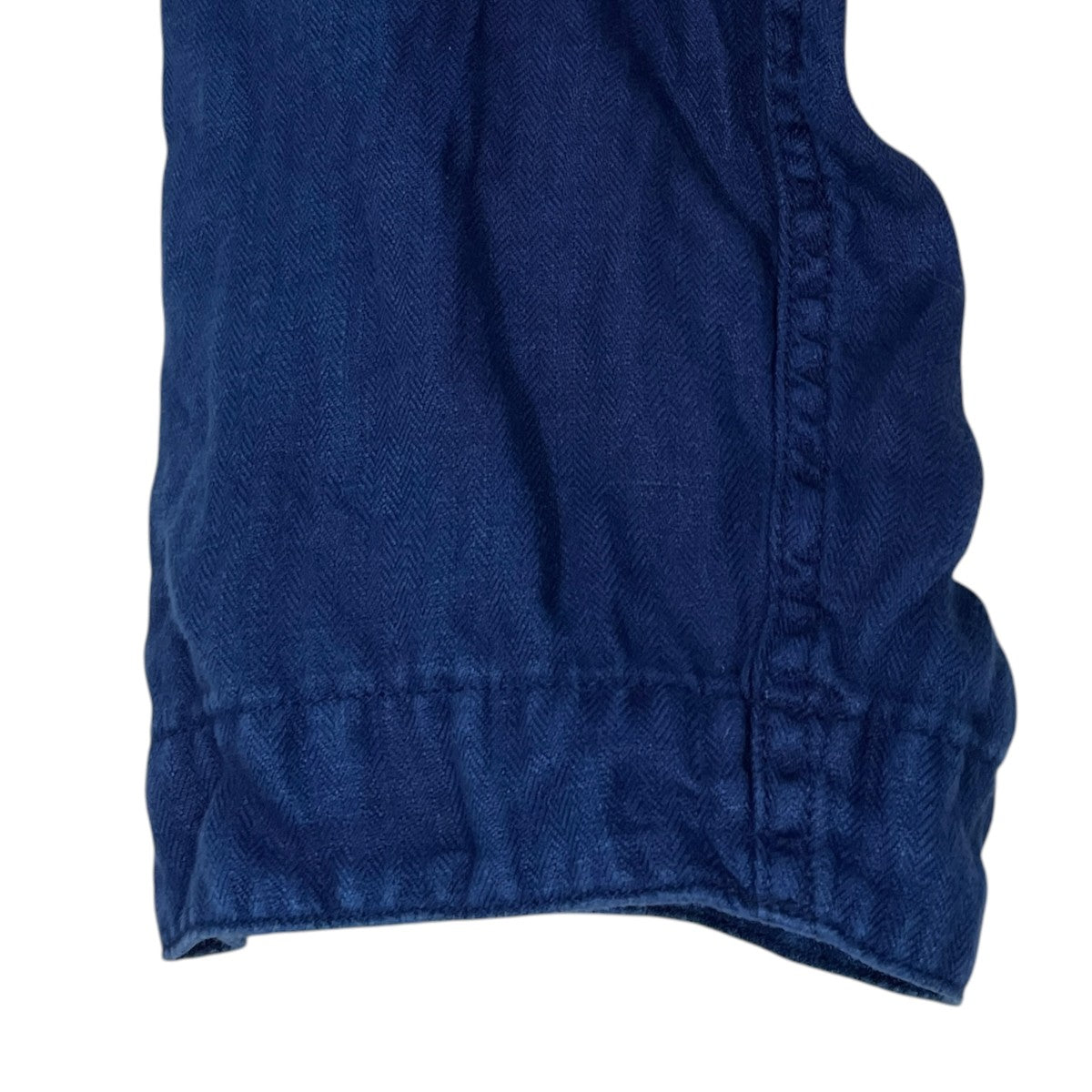 26SS インディゴ リネン チャイニーズ ジャケット INDIGO LINEN CHINESE JACKET