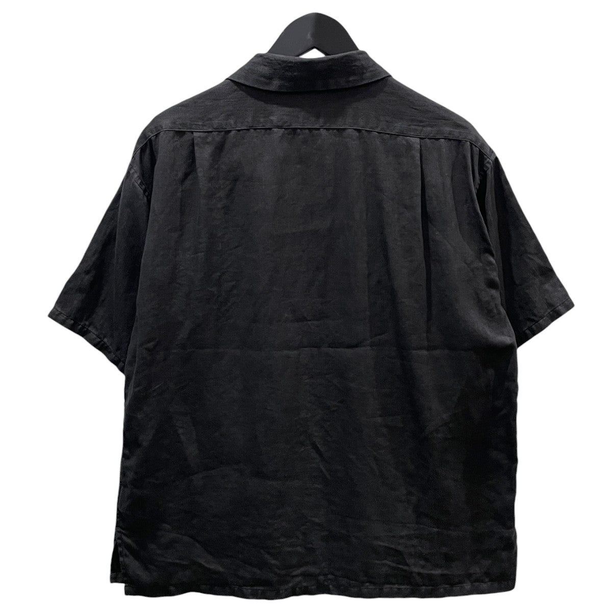 26SS 半袖リネンシャツ OPEN COLLAR SHIRT - LINEN TWILL オープンカラーシャツ リネンツイル 8052-00-11010