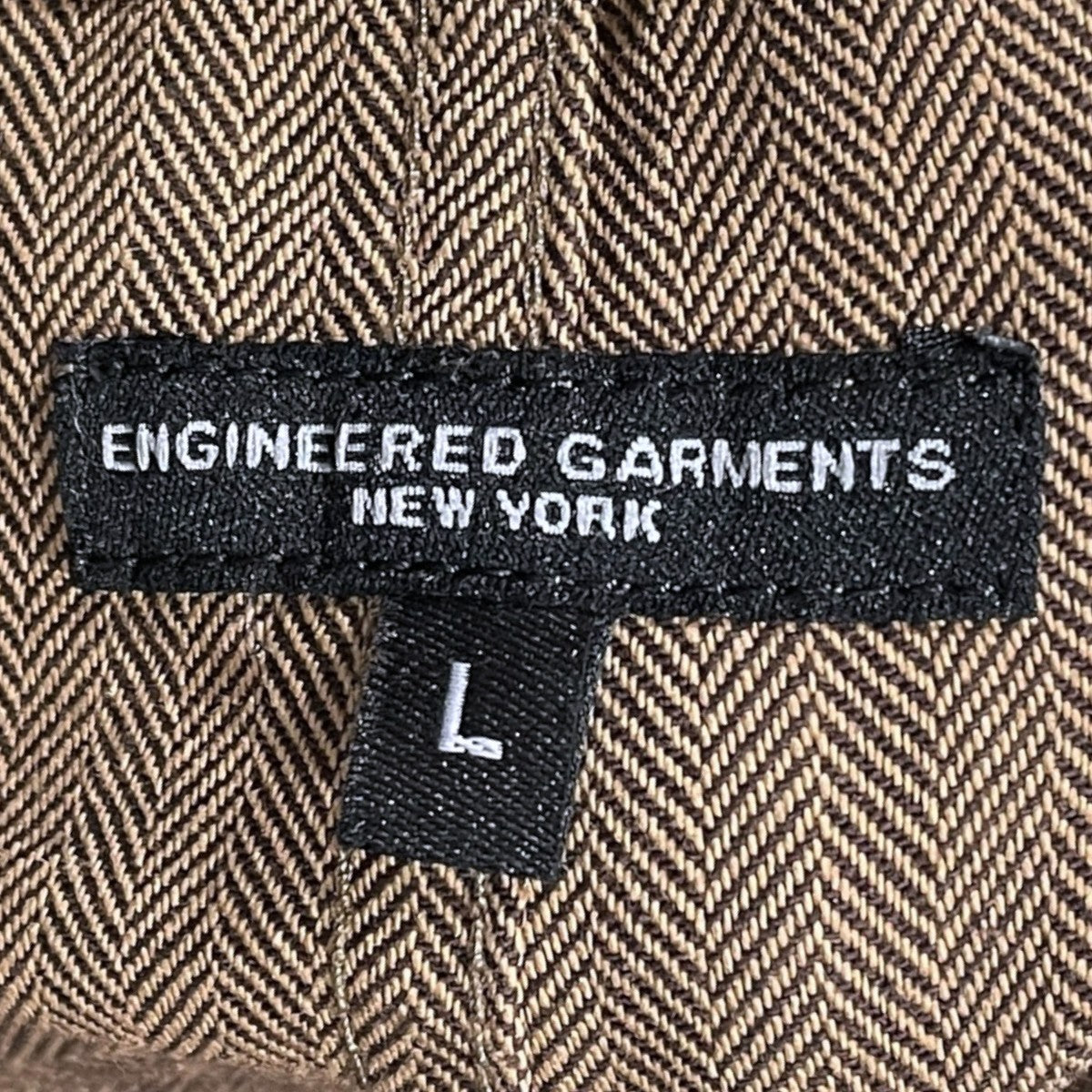 18AW ヘリンボーン柄オールインワン Coveralls - Brushed HB カバーオールズ ブラッシュド ヘリンボーン