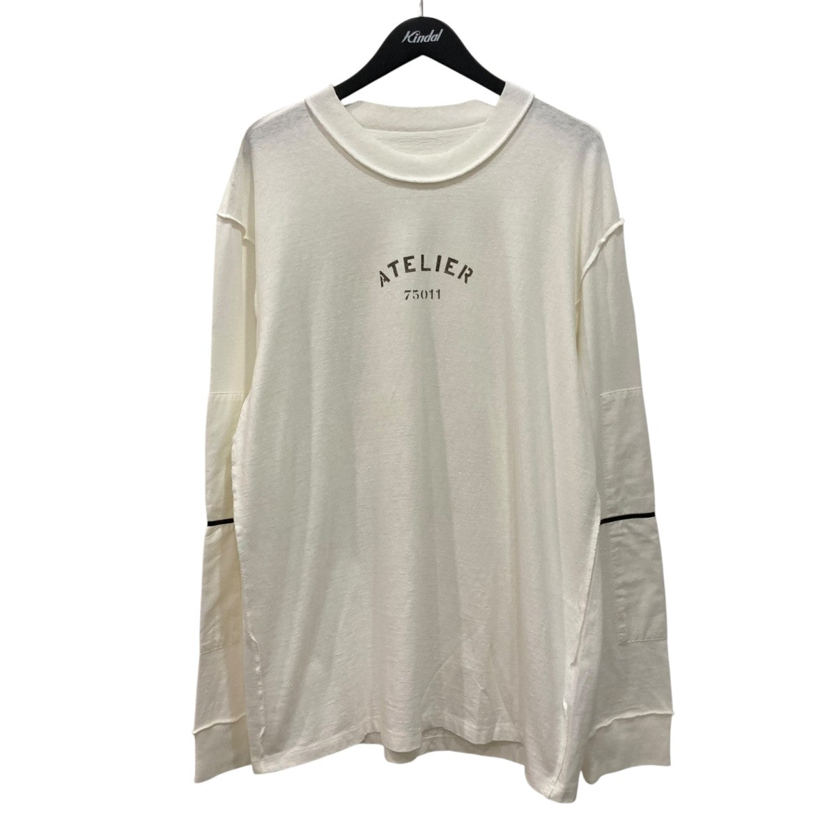 ATELIERインサイドアウト長袖TシャツS50GC0493