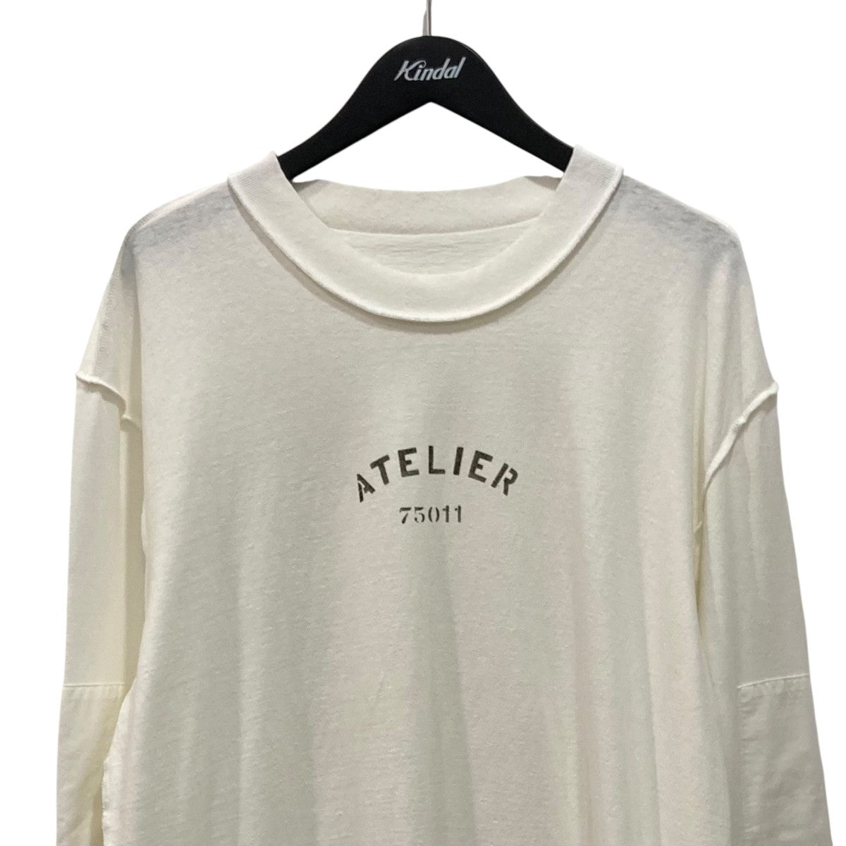 ATELIERインサイドアウト長袖TシャツS50GC0493