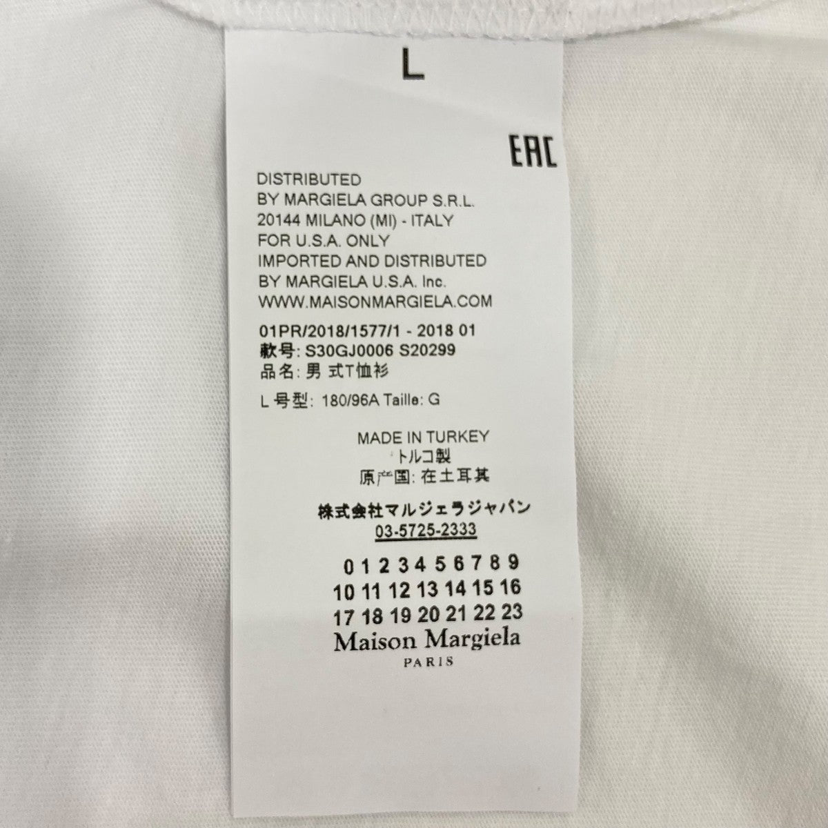 VネックTシャツS30GJ0006