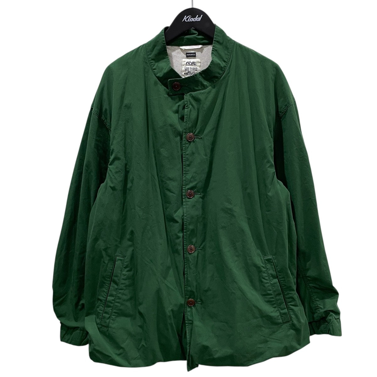 nanamica 24SS バンドカラージャケット Band Collar Jacket SUAS409 古着・中古-1枚目のアイテム画像