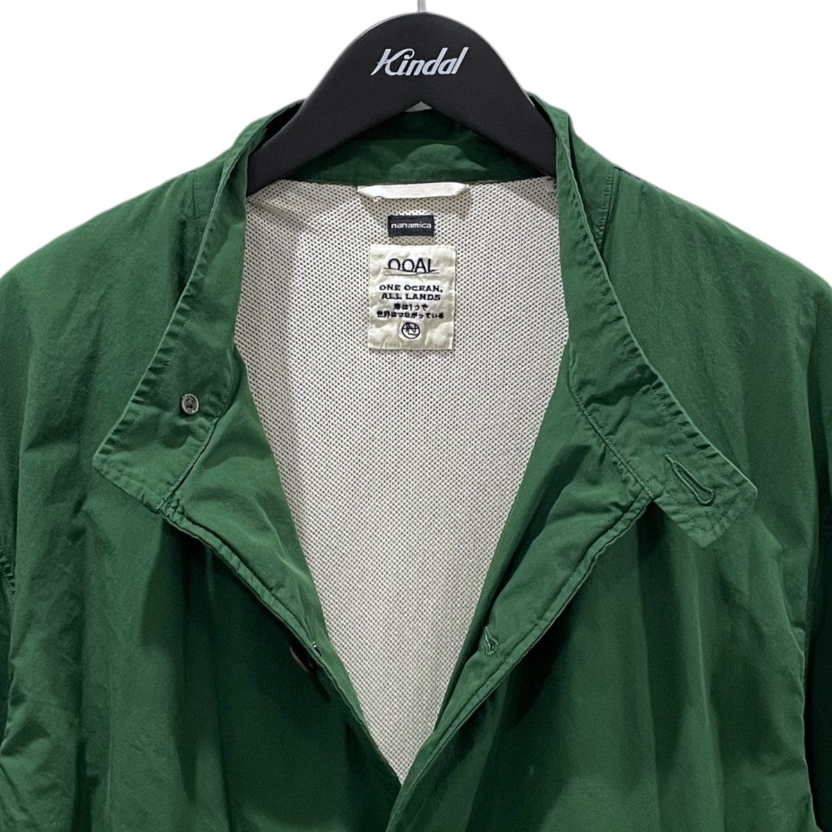 nanamica 24SS バンドカラージャケット Band Collar Jacket SUAS409 古着・中古-3枚目のアイテム画像