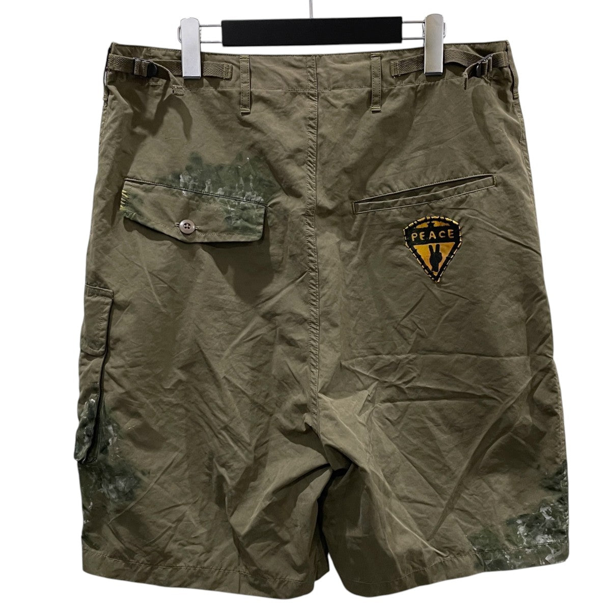 ポータークラシック H/W ハンドワーク ヒッピーウェザーショーツ Porter Classic(ポータークラシック) 18SS ハンドワーク ヒッピー