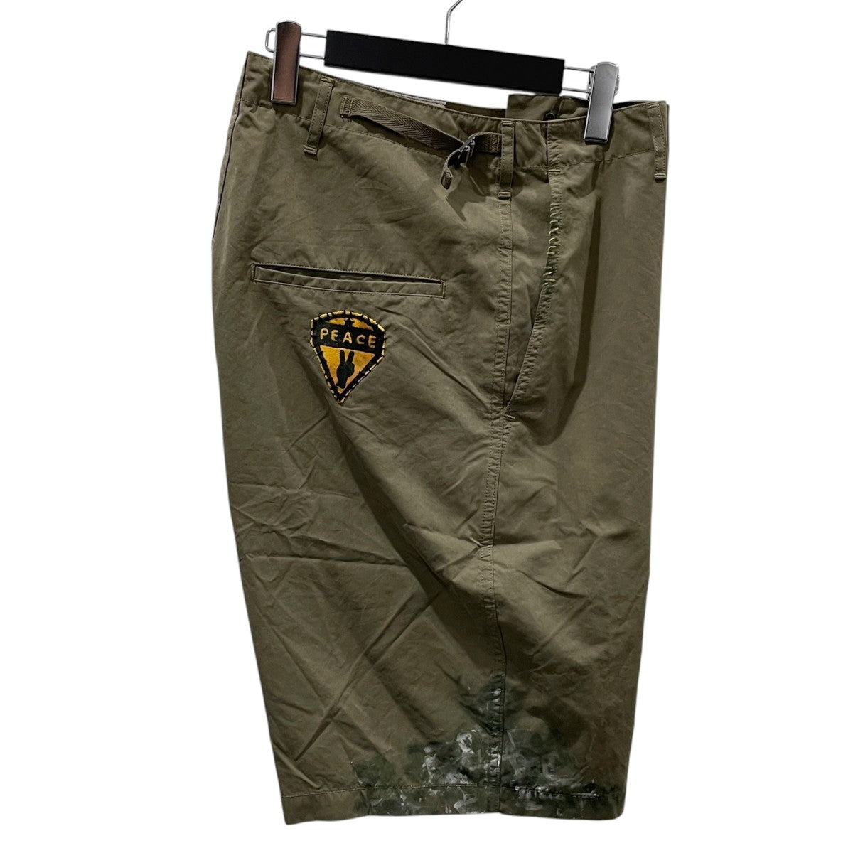 Porter Classic 18SS ハンドワーク ヒッピー ウェザーショーツ H／W HIPPIE WEATHER SHORTS PC-020-837 古着・中古-5枚目のアイテム画像