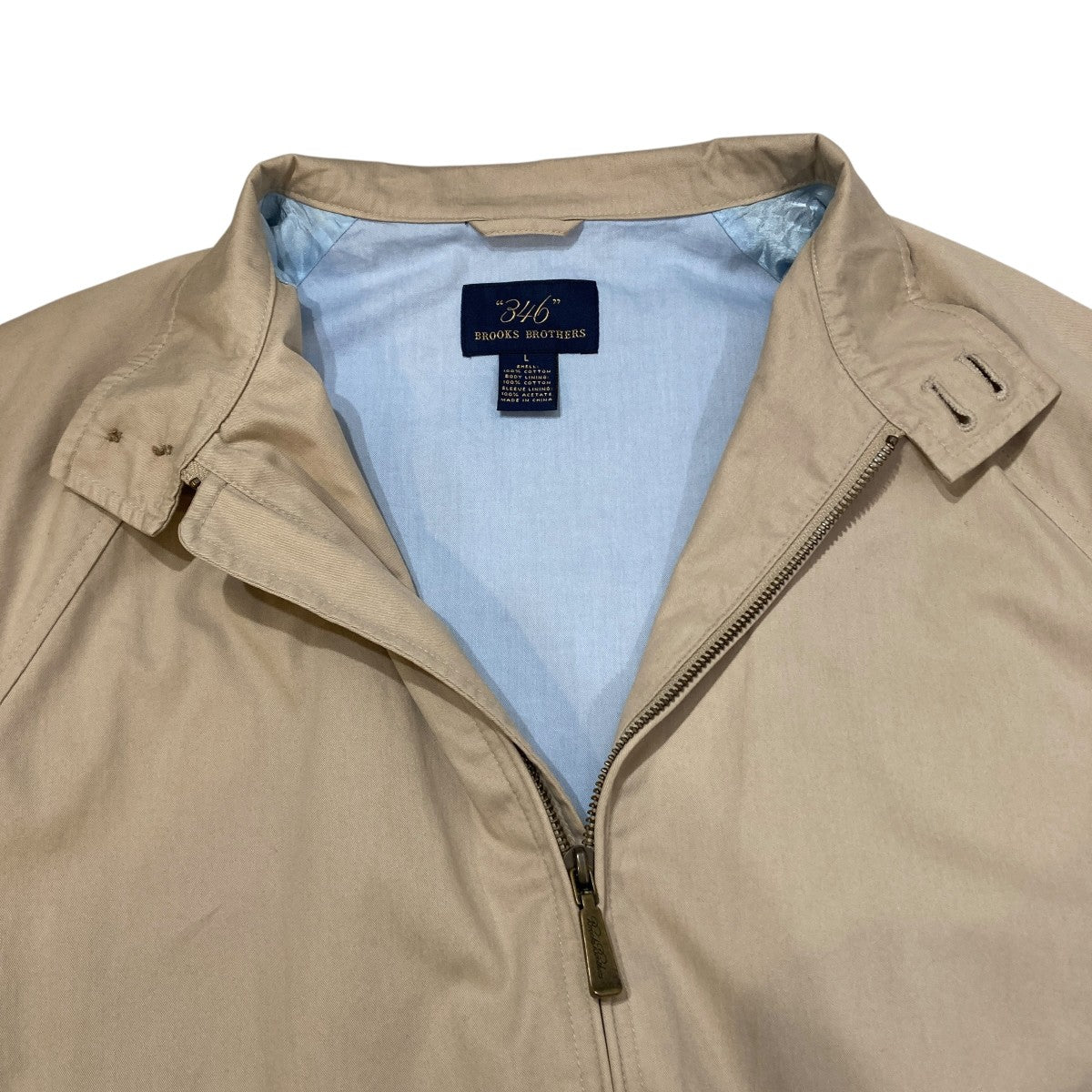 BROOKS BROTHERS ハリントンジャケットスイングトップ346 古着・中古-4枚目のアイテム画像