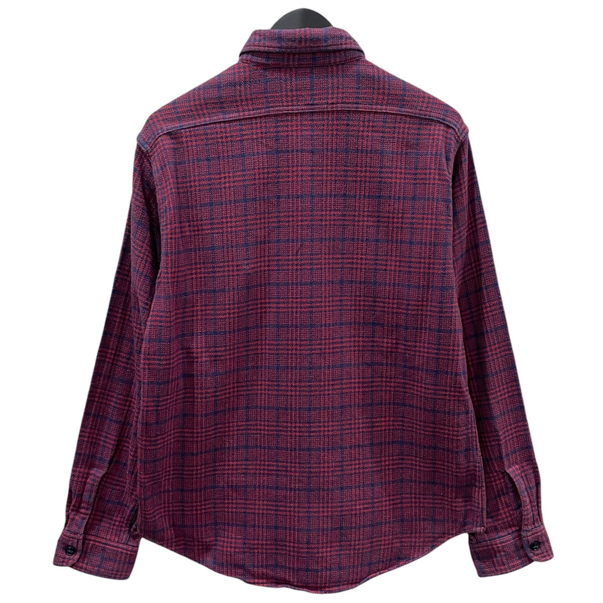 15AW チェック柄長袖シャツ TWILL CHECK WORK SHIRT ツイル チェック ワークシャツ SC27063