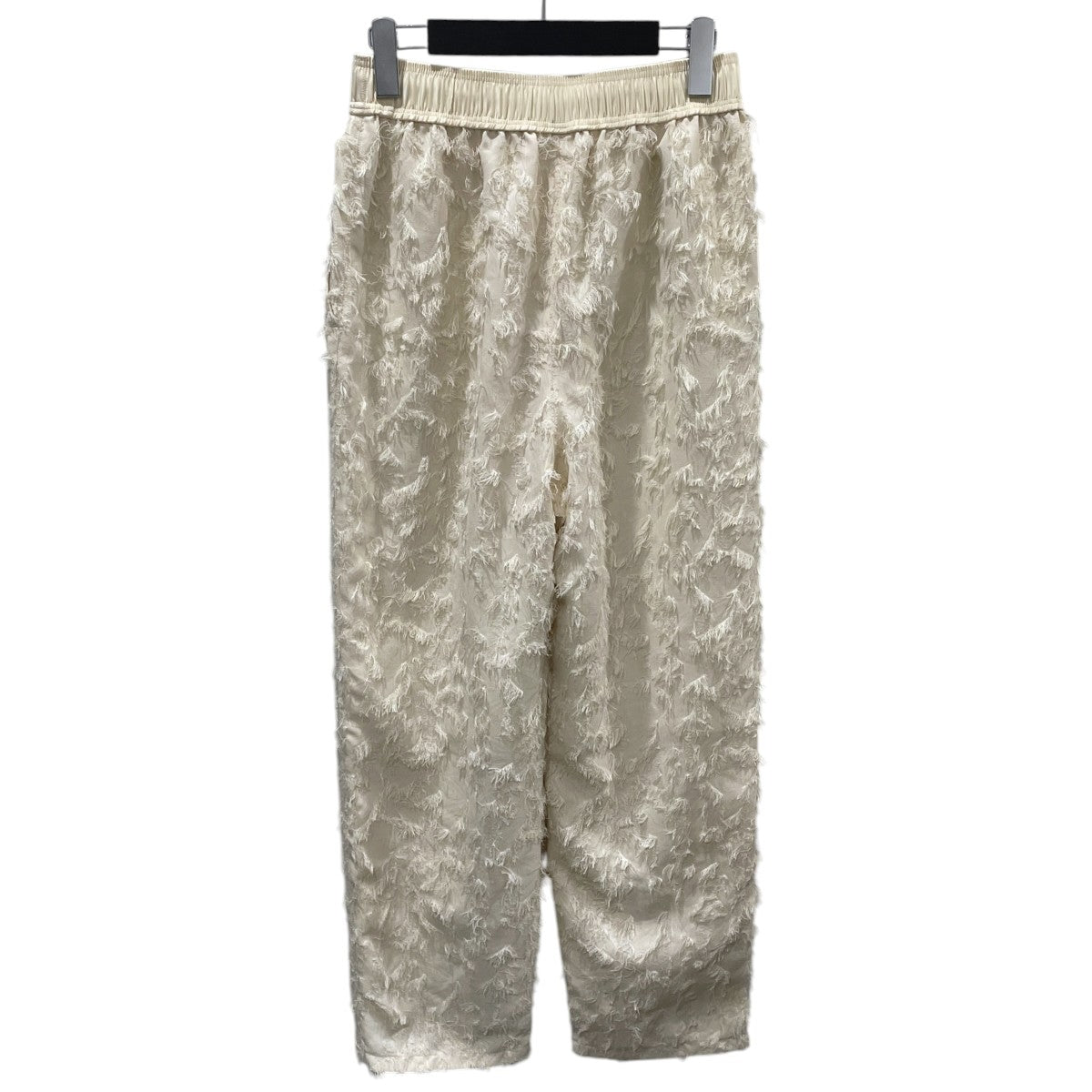 24SS カット ジャカード ドロスト イージーパンツ 313-12-2185