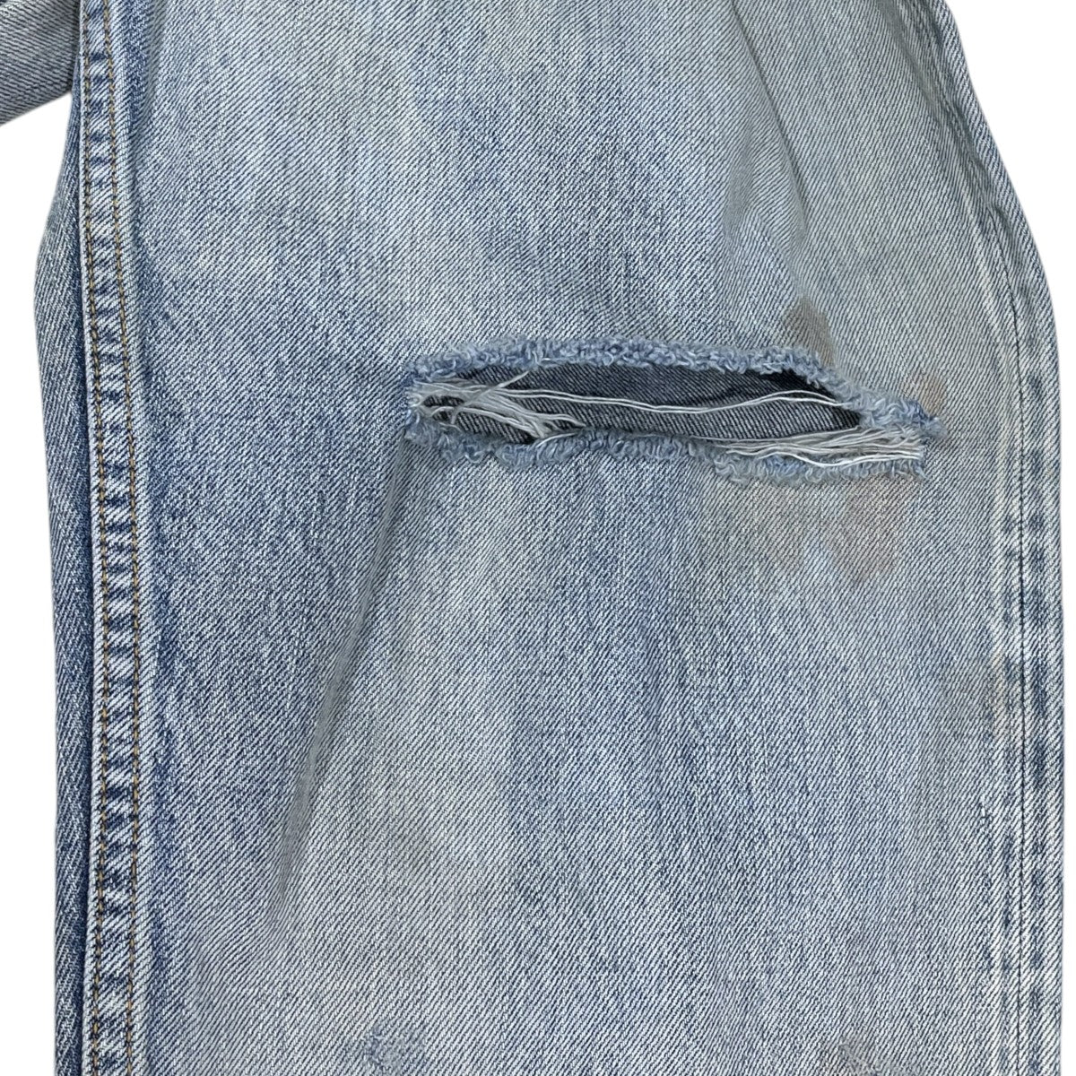 加工デニムパンツ SELVEDGE TAPERED 5P DENIM PANTS セルビッジ テーパード 5ポケット デニムパンツ ANC-PT03