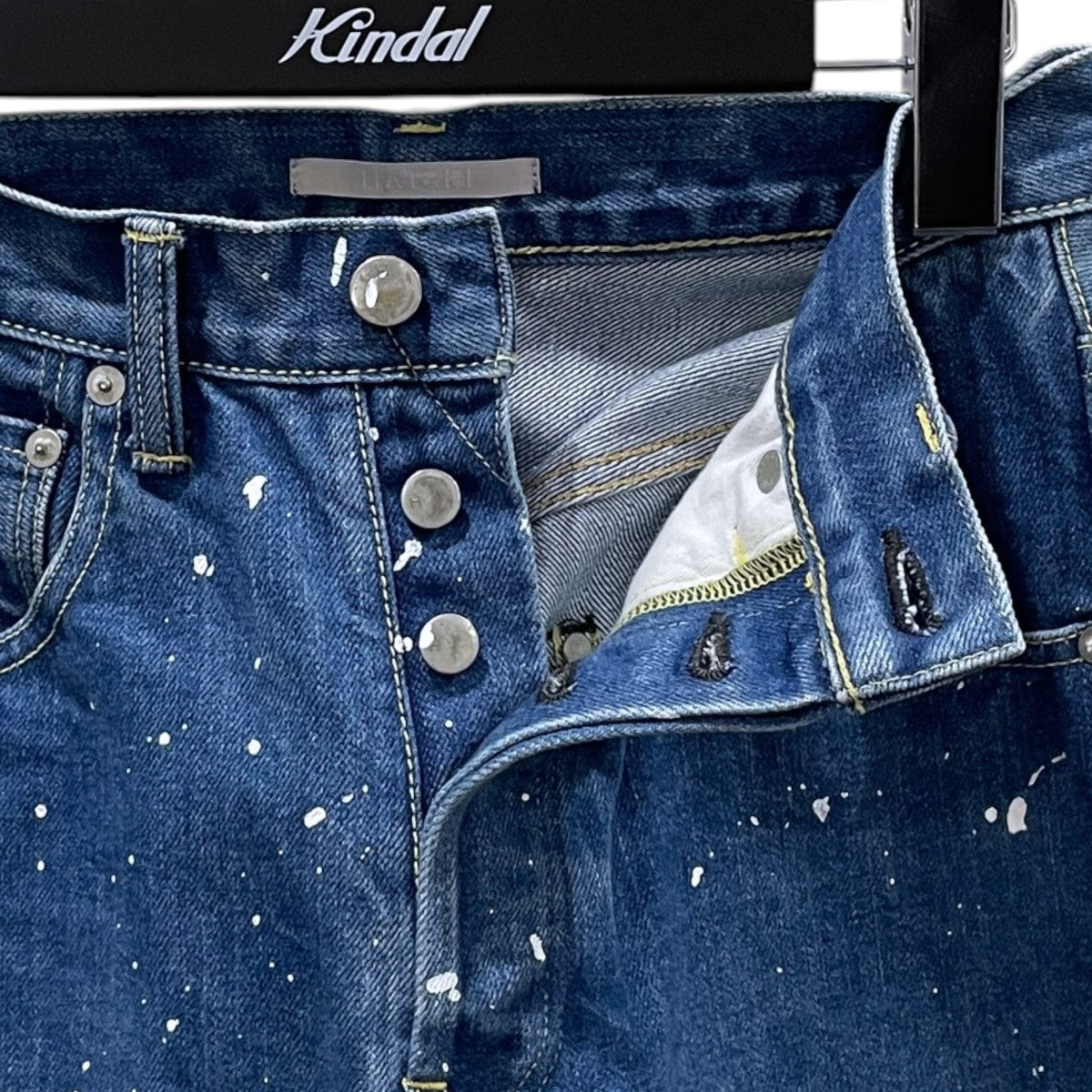22SS 加工デニムパンツ Straight Denim ストレートデニム HTK-22004