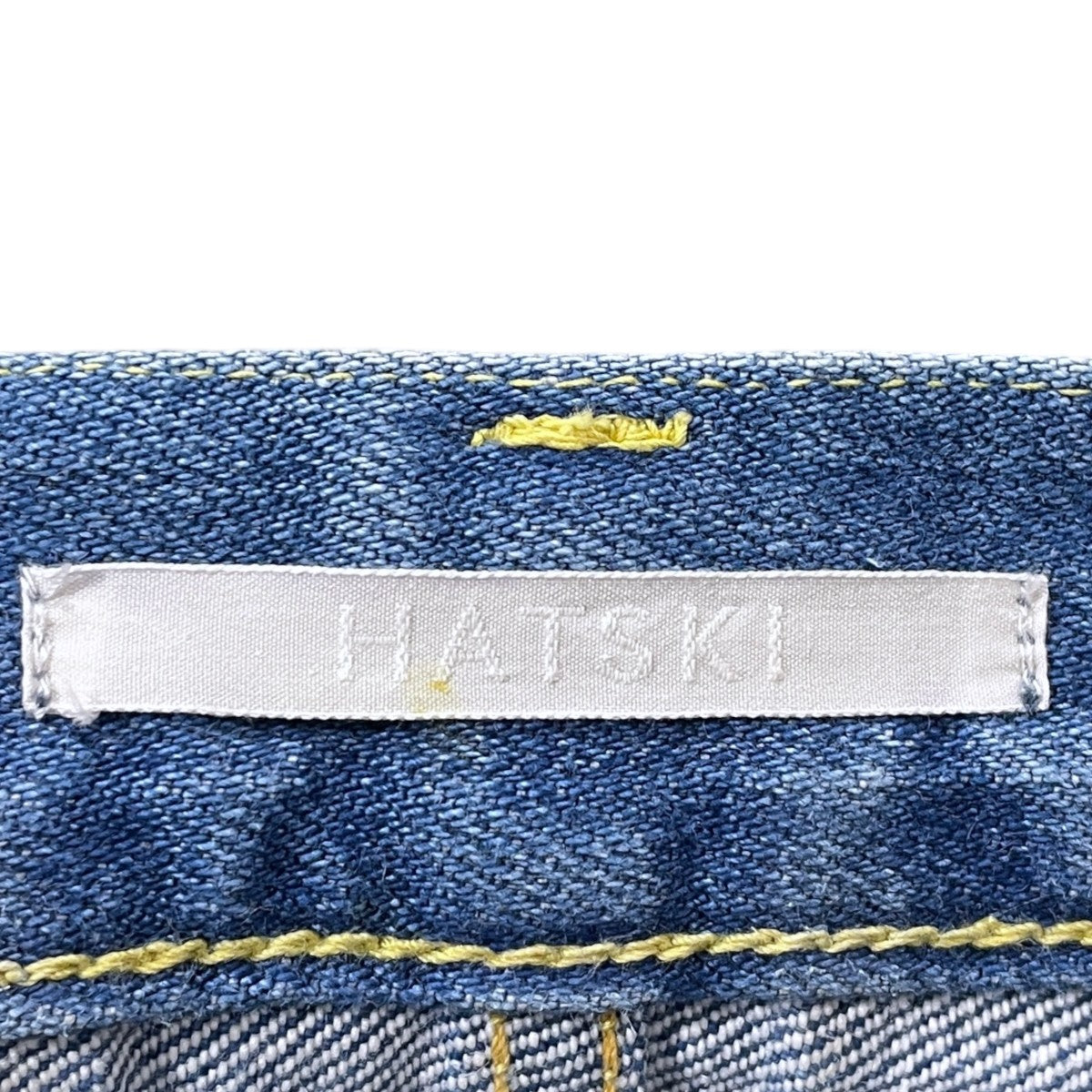 22SS 加工デニムパンツ Straight Denim ストレートデニム HTK-22004